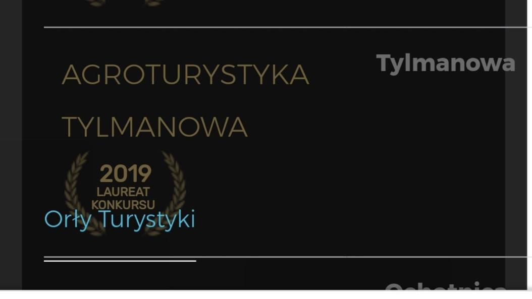 Agroturystyka Tylmanowa מראה חיצוני תמונה